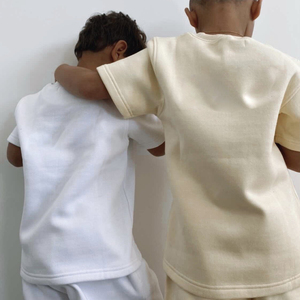 Ensembles de sweats à capuche sportifs en coton doux et élastique personnalisés pour bébés et enfants - Product Image 2