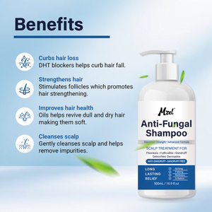 Shampoo antifongique pour le traitement du cuir chevelu, contre la dermatite séborrhéique, les pellicules, les démangeaisons et la sécheresse - Product Image 6