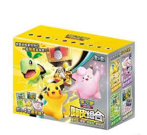 YY disponible en stock caja tesoro original Poke PTCG china Pikachu Happy Collection VOL.1 - Product Image 2