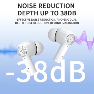 Cuffie Wireless Wedtserha 2024 ANC, Nuovo Arrivo, Auricolari TWS con Suono Stereo, Indicatore LED della Batteria, Cancellazione del Rumore <span class=keywords><strong>J9</strong></span> YYK-<span class=keywords><strong>J9</strong></span> - Product Image 5