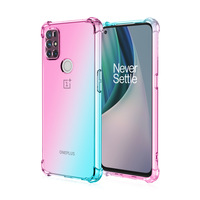 Coque de téléphone portable en Silicone dégradé de couleurs, étui en tpu souple résistant aux chocs pour OnePlus 9 9RT 5G 10 10 10pro OnePlus Nord N10 N20 CE2