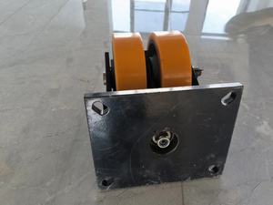Schwerkraftbelastbare 5-Tonnen-Lenkrolle 10 Zoll Lenkrollenhersteller Rollen mit Doppelrädern - Product Image 6