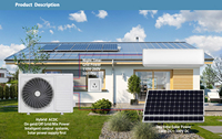 Climatiseur hybride AC/DC solaire hors réseau TYL 12000/18000/24000 BTU pour la maison avec batterie et panneau solaire
