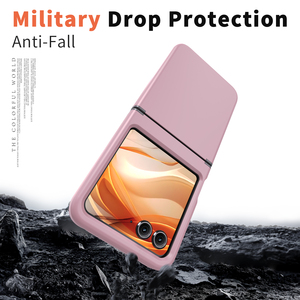 Funda Protectora de Doble Capa de TPU y PC con Acabado Mate para <span class=keywords><strong>Motorola</strong></span> Razr 70 Razr 2026, con Protección de Bisagra - Product Image 2