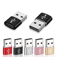 Adaptateur USB C femelle vers USB2.0 un transfert de données 480Mbps Compatible SmartPhone et chargeur d'ordinateur portable Sortie CC-Adaptateurs chargeurs USB