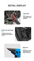 Casque VTT intégral double sport certifié CE pour la descente sur piste Casque de vélo de protection pour le cyclisme en montagne tout-terrain