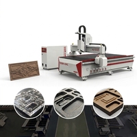 Máquina CNC Industrial para Madera, Equipo de Grabado, Corte y Fresado CNC para Producción de Paneles de Muebles