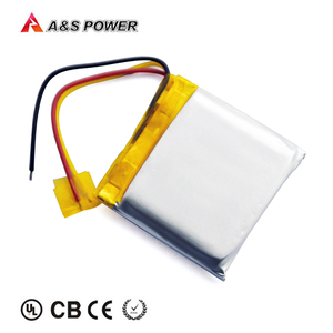 China factory 603030 rechargeable 3,7 v 520 mah lithium polymer battery with UL/KC/UN38.3/WERCS certificate - Product Image 3