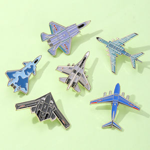 Spille in Lega di Zinco YINI Aircraft - Distintivi Artistici di Volo Dettagliati Stampati in UV, Oggetti da Collezione Unici per Appassionati di Aerei e Difesa - Product Image 2