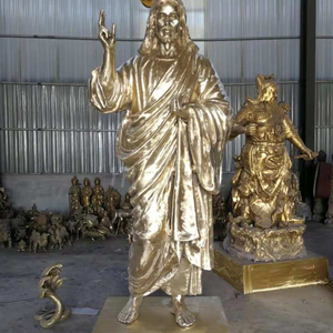 Jésus-Christ grandeur nature en fibre de verre et résine, hauteur 1,8 m, personnalisé pour collection d'art Malton38 - Product Image 2