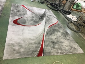 Bán buôn thiết kế sang trọng Châu Âu sàn lớn thảm tùy chỉnh thiết kế hiện đại phong cách Bắc Âu thảm - Product Image 2