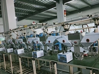 Mitex Double trémie PLC contrôlé automatique doseur volumétrique en alliage d'aluminium maître lot additifs mélangeur agitateur Injection