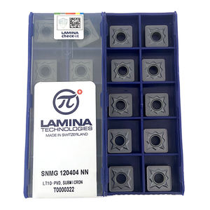 SNMG120404-NN LT10 100% คาร์ไบด์แบบดั้งเดิมเครื่องมือกลึงคาร์ไบด์แทรกตัด CNC - Product Image 2