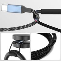 Recién llegado, alta calidad, Bio trenza tipo C a tipo C, Cable de carga rápida, cargador, Cable Usb y cargador rápido tipo C