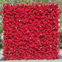 Décoration de mariage : Guirlande florale artificielle en soie rose et blanche pour plafond, table ou mur, idéale pour la Saint-Valentin
