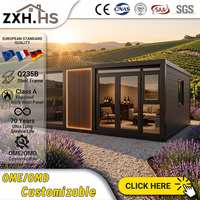 Conteneur Moderne Extensible et Pliable, Étanche, pour Bar, Café, Cuisine, Magasin Modulaire Mobile de 10ft ou 20ft, Idéal pour Magasin de Proximité