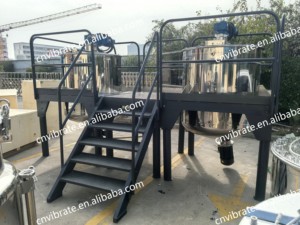 VBJX電気100l 150l 200lステンレス鋼液体加熱ジャケット混合タンクアジテーターヒーターポンプホモジナイザー付き - Product Image 3