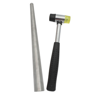 Martillo de goma resistente para joyería, ajustador de anillos, varilla moldeadora de pulseras, herramienta de instalación para fabricación de joyas - Product Image 1