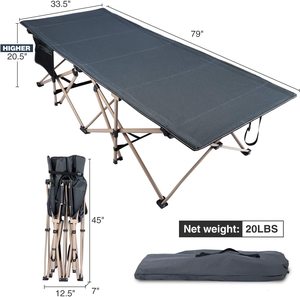 Woqi tente pliante légère <span class=keywords><strong>lit</strong></span> <span class=keywords><strong>de</strong></span> Camping avec serrure à levier installation facile Portable <span class=keywords><strong>Compact</strong></span> pour les voyages en plein air - Product Image 2