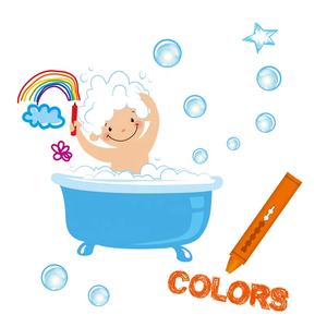 Лидер продаж бренд TBC лучшие ремесла Детские мелки нетоксичные моющиеся карандаши для ванны экологически чистые DIY художественный Рисунок для комнаты класса - Product Image 5