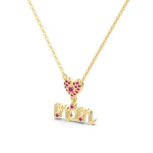 Collar con Colgante de Corazón de Plata 925 con Circonita 5A de Dylam Luxury Fine Top Jewelry Smart Factory, Regalo para el Día de la Madre - Product Image 2
