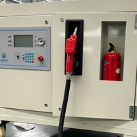 Station-service mobile portable antidéflagrante de 1000 L – Mini station de ravitaillement avec réservoir de carburant