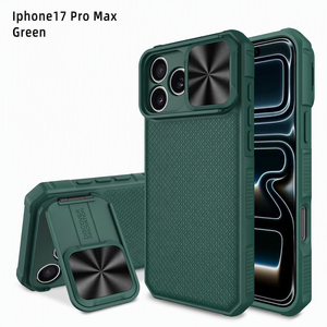 Funda HEYBINGO con Textura de Rejilla, Anillo de Soporte, Cubierta Deslizante para Lente, Carga Magnética, Protección Antigolpes para IP 17 18 Pro Max - Product Image 3