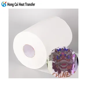 Hongcai factory iron on heat transfer tape hot fix rhinestone transfer paper heat fix tape rolls