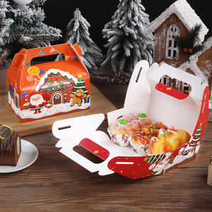 2025 Wholesale New High Quality Wholesale Customized Christmas Eve <b>Box</b> Candy <b>Cookie</b> Packaging Gift Paper <b>Box</b> Packaging - Product Image 3
