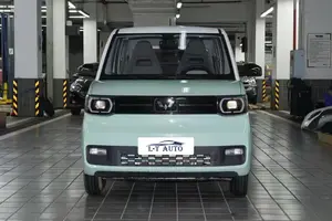 2023 거대한 할인 SGMW Wuling Hongguang 2024 미니 EV 마카롱 4 좌석 120/170km 귀여운 왼쪽 방향타 자동차 성인용 새로운 에너지 차량