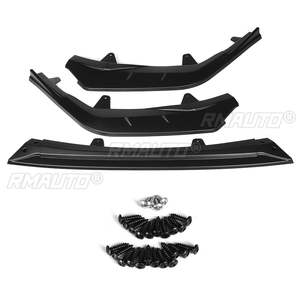 Kit de 3 Piezas para Parachoques Delantero de Coche, Aspecto de Fibra de Carbono/Negro, Alerón, Difusor, para Toyota Corolla SE XSE Modelo Deportivo 2021 - Product Image 2