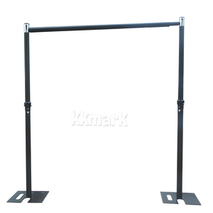Có thể điều chỉnh nhôm cực Backdrop ống và treo lên Kit cho đám cưới và triển lãm thương mại cho thấy - Product Image 3