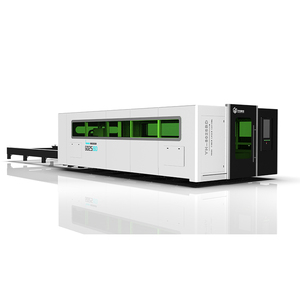 Máquina de corte por láser de fibra metálica con mesa de intercambio completamente cerrada, económica, para acero inoxidable y carbono, 1500W 2000W 3000W - Product Image 5