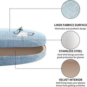 Étui à lunettes rigide surdimensionné pour lunettes de vue et de soleil, avec logo imprimé et couleurs vives - Product Image 3