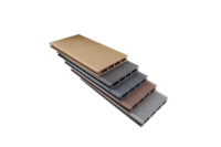 Ignifuge WPC Outdoor Privacy Garden Decking Panel Wood Plastic Composite Decking