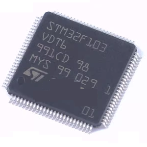 STM32F103VDT6ไมโครคอนโทรลเลอร์และโปรเซสเซอร์วงจรรวม LQFP100ชิ้นส่วนอิเล็กทรอนิกส์ QFP 22 + - Product Image 1