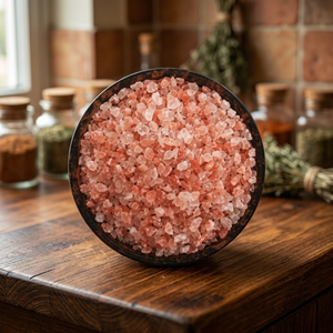 Sel de roche naturel rose clair de l'Himalaya, grains raffinés, idéal pour la cuisine et la table, sel rose foncé fin de l'Himalaya - Product Image 1