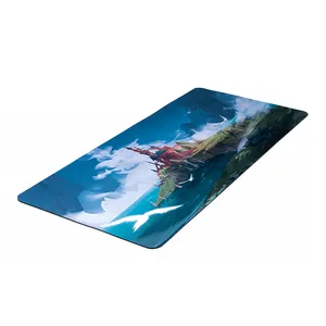 Gaming Mat Play Mat Extended Large Personalized Mouse Pad Factory Price Customized Natural Rubber Keyboard Desk Mat