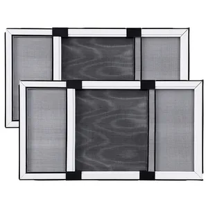 Low Price High Quality DIY Retractable Anti Fly Insect Mosquito Window Mesh Screen Fiberglass Sliding Expandable Screen Windows