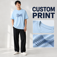 T-shirt en coton unisexe OEM d'été 240 g/m² grande taille respirant à manches courtes, uni, confortable et doux pour homme