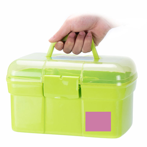 กล่องเก็บของอเนกประสงค์สองชั้นสามชั้น กล่องเก็บยาแบบพกพา กล่องเก็บเครื่องสำอางแบบพกพา กล่องเก็บเครื่องมือ - Product Image 3