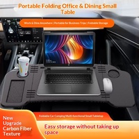 Table pliable pour ordinateur portable à fixer sur le siège passager, pour utilisation en stationnement, travail léger, voyage, camping en voiture pour Tesla Model 3 & Model Y