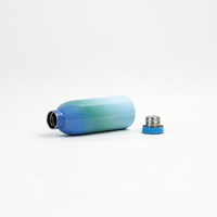 Gobelet isotherme en acier inoxydable personnalisé avec logo, portable, pour la maison, le bureau, 500 ml, thermos à lait, bouteilles d'eau