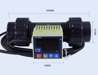 1 pièce Nouveau Débitmètre à roue à aubes Ats-25-pvc-din-epdm, Neuf, Original, Automatisation industrielle, Contrôle programmable PLC, Livraison gratuite