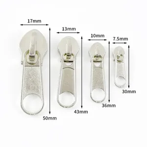 Meetee 5 #   Tirettes de fermeture éclair pour fermetures éclair en nylon, tirettes de sac à dos, tirettes de bagages, curseurs de fermeture éclair, réparation de têtes de tirettes - Product Image 3