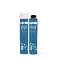 Mousse polyuréthane blanche multi-usages Houseal pour la construction et la menuiserie, fournisseur chinois