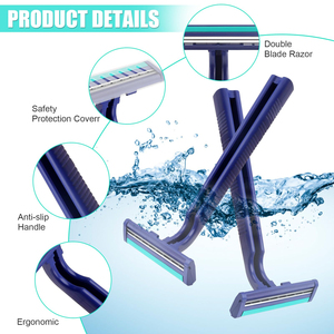 มีดโกนหนวดแบบใบมีดคู่สำหรับผู้ชาย แบบใช้แล้วทิ้ง - Product Image 6