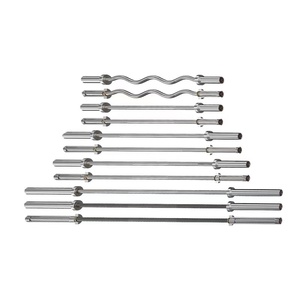 <span class=keywords><strong>Barra</strong></span> de levantamiento de pesas para gimnasio comercial, <span class=keywords><strong>barra</strong></span> de entrenamiento con pesas galvanizada, <span class=keywords><strong>barra</strong></span> de levantamiento de pesas de 1500mm y 20kg - Product Image 1