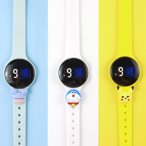 Reloj táctil <span class=keywords><strong>para</strong></span> estudiantes de edición limitada de moda deportiva con monedas, reloj LED de dibujos animados <span class=keywords><strong>para</strong></span> niños de marca de lujo de goma antigua Lw49 - Product Image 3