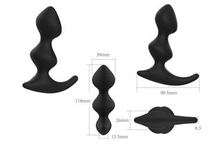 أفضل المبيعات من مدلك البروستاتا السيليكوني الناعم، هزاز للمتعة الجنسية، قابس شرجي، ألعاب جنسية للرجال والنساء، أداة استمناء - Product Image 6